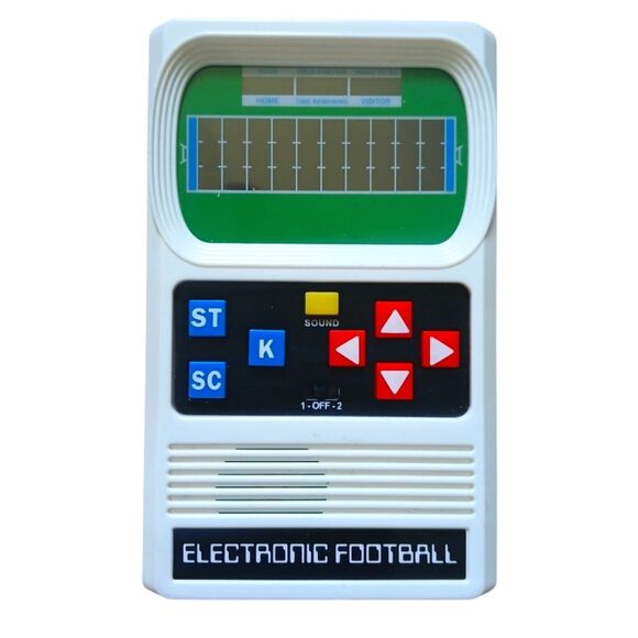 Mattel Basic Fun Classic, Retro Handheld Football Electronic Game, One Size Fits - Picture 2 of 8
